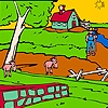 Jeu Animals big farm garden coloring en plein ecran