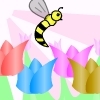 Jeu Bee Save Flowers 2, tutlip trouble en plein ecran
