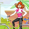 Jeu Bloom Biker Girl en plein ecran
