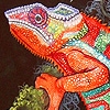 Jeu Chameleons in the jungle puzzle en plein ecran