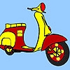 Jeu City motorbike coloring en plein ecran