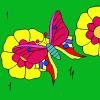 Jeu Colorful Butterfly Coloring en plein ecran