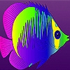 Jeu Colorful fish slide puzzle en plein ecran
