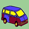 Jeu Concept mini bus coloring en plein ecran