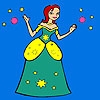 Jeu Fabulous lady at prom  coloring en plein ecran