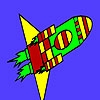Jeu Fast missile in space coloring en plein ecran