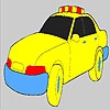 Jeu Fast police car coloring en plein ecran
