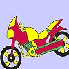 Jeu Fast school motorbike coloring en plein ecran