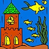 Jeu Fish village coloring en plein ecran