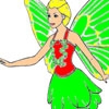 Jeu Flying Fairy Coloring en plein ecran
