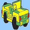 Jeu Grand jeep coloring en plein ecran