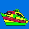 Jeu Great yacht coloring en plein ecran