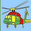 Jeu Heavy helicopter coloring en plein ecran