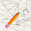 Jeu How to Draw a Dragon en plein ecran