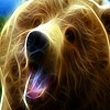 Jeu Hungry bright bear slide puzzle en plein ecran