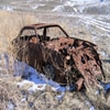 Jeu Jigsaw: Abandoned Car en plein ecran