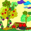 Jeu Kid’s coloring: Autumn forest en plein ecran