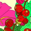 Jeu Kid’s coloring: Flowers and Berries en plein ecran