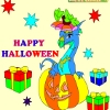 Jeu Kid’s coloring: Happy Halloween 6 en plein ecran
