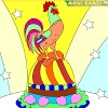 Jeu Kids coloring: Tasty cake! en plein ecran
