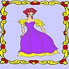 Jeu Lonely princess in the palace coloring en plein ecran