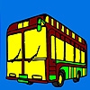 Jeu Modern city bus coloring en plein ecran