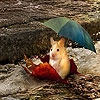 Jeu Mouse in the rain slide puzzle en plein ecran