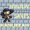 Jeu Ninjew Saves Hanukkah en plein ecran