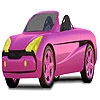 Jeu Pink open top car coloring en plein ecran