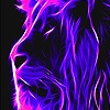Jeu Purple lion slide puzzle en plein ecran