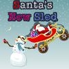Jeu Santa’s new sled: a christmas driving game en plein ecran