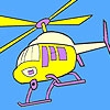 Jeu Sightseeing helicopter coloring en plein ecran