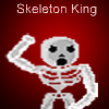 Jeu Skeleton King en plein ecran