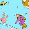 Jeu Space adventure coloring en plein ecran