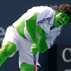 Jeu Tennis Green Player en plein ecran