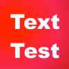 Jeu Text Test en plein ecran