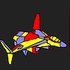 Jeu Weird space aircraft coloring en plein ecran