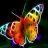 Adorable butterfly slide puzzle