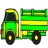Big green lorry coloring