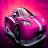 Mini pink car slide puzzle