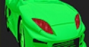 Jeu Best concept  green car coloring