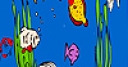 Jeu Colorful deep sea fishes coloring