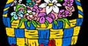 Jeu Roses in flowerpot coloring