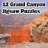 12 Grand Canyon Jigsaws