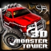 Jeu 3D Monster Truck Tower en plein ecran