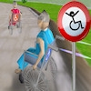 Jeu 3D Wheelchair Racing en plein ecran