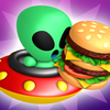 Jeu Alien Loves Hamburgers en plein ecran