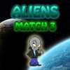 Jeu Aliens Match 3 en plein ecran
