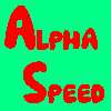 Jeu Alpha Speed en plein ecran