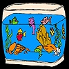 Jeu Amazing aquarium fishes coloring en plein ecran